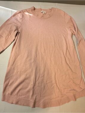 J. Jill Dusty Rose Crewneck Long Sleeve Top